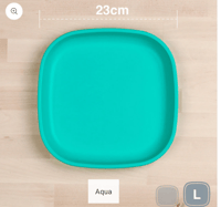 Image 6 of Replay Recycled Flat Plate Large multiple colours