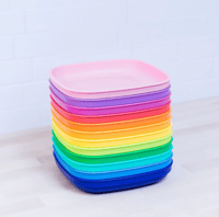 Image 2 of Replay Recycled Flat Plate Large multiple colours