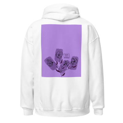 Image of purple flowers Hoodie