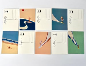 Postcards - Pack of 10 - Surf Collection