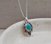 Maeve Turquoise Sterling Silver Necklace