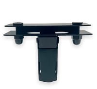 Image 2 of 2 x Adjustable 20°-90° Black Hinges 