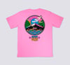 Mont Fuji Pink Tee - Nao Ink