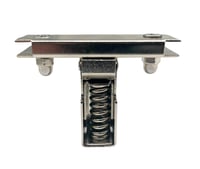 Image 1 of 2 x Adjustable 20°- 90° Silver Hinges 