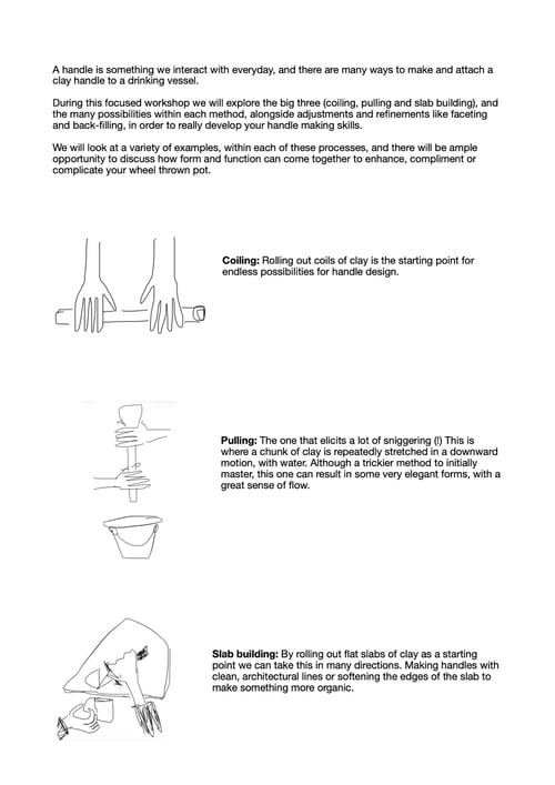 Image of Improvers short workshop // Focus on: Handles (April/May)