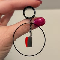 Cleaver Hoop Dangles (sizes 4g-2")