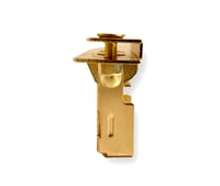 Image 3 of 2 x Adjustable 20°-90° Gold Plated Hinges 