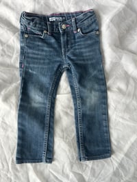 Image 1 of Levi’s Slim Straight Heart Pocket Jeans