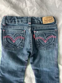 Image 3 of Levi’s Slim Straight Heart Pocket Jeans