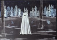 Moonlight Ghost print