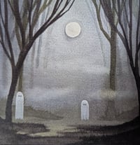 Forest Ghosts print