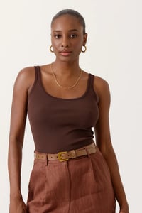 Image 3 of Top Cleziane Marrón