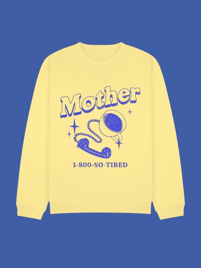 Image of 0800 tired mother 