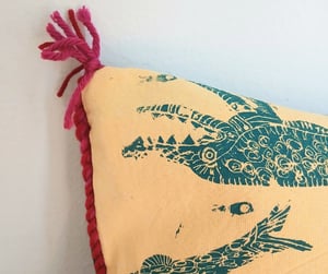 Persian Sea Creatures Pillow Case