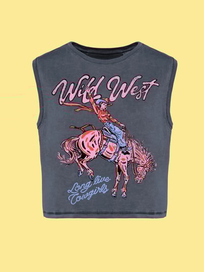 Image of Wild West cowgirls