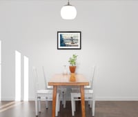 Image 2 of Snow Day (Bethesda Fountain) | 16"x22"