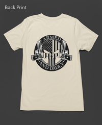 Image 1 of Armed & Dadly Punisher Tee