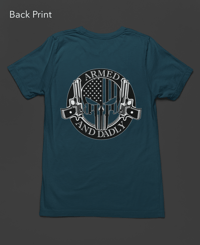 Image 7 of Armed & Dadly Punisher Tee