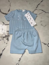 Boys Knitted Short Set