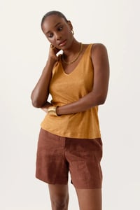 Image 1 of Top Olviane Caramelo