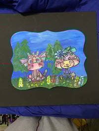 Image 5 of Fantasy Friends Dragon Mushroom Painting 