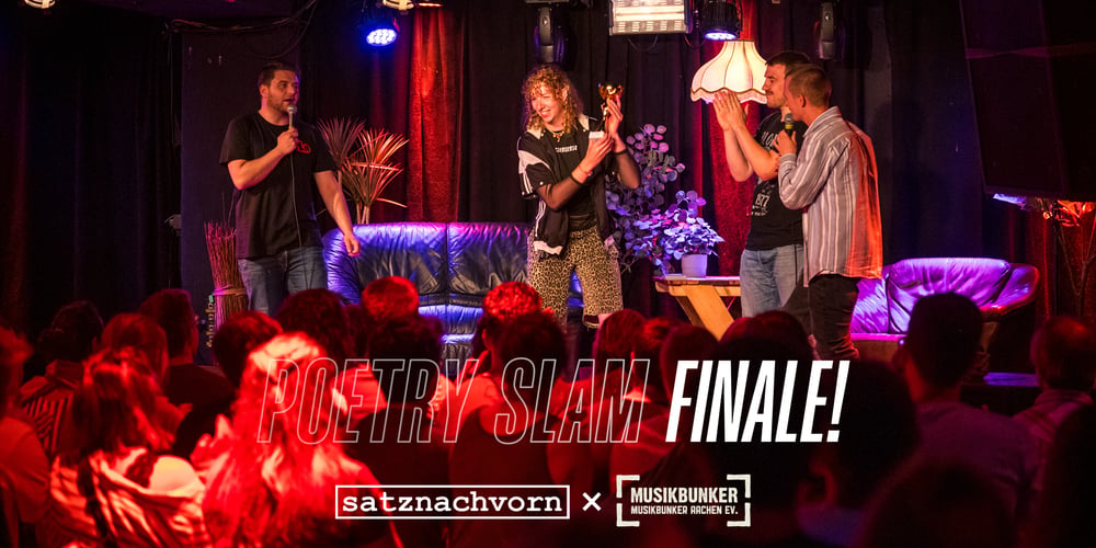 Image of satznachvorn - Poetry Slam Finale // 03.07.2026