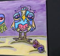 Image 5 of Zombie Chicks Mixed MEDIA PAINTING