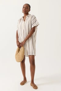 Image 1 of Vestido Aneora Marrón