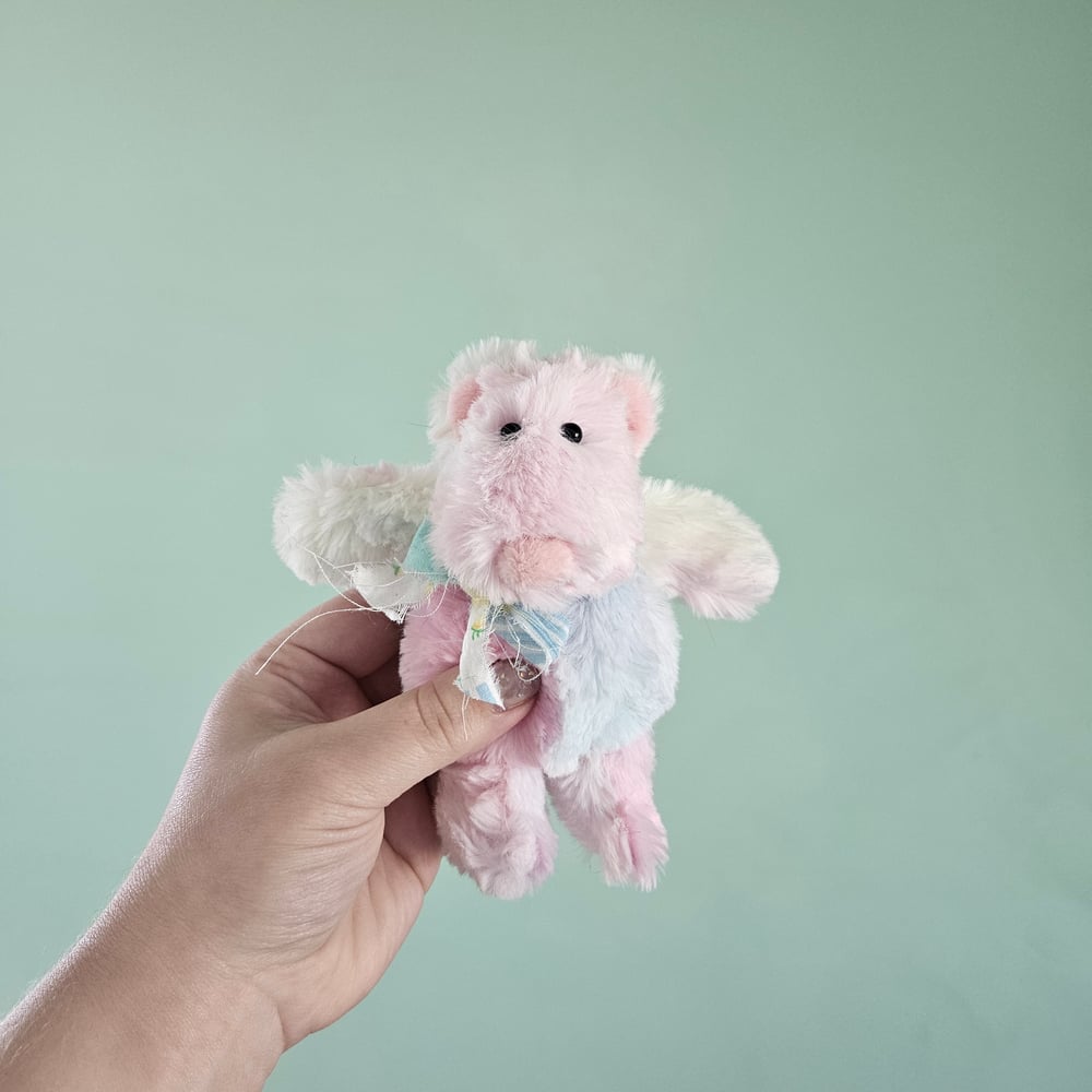 Image of Pastel Rainbow Mini Mouse w/bow