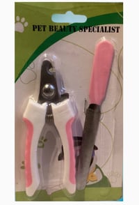 Pet Grooming Clippers – Pink, Red & Blue