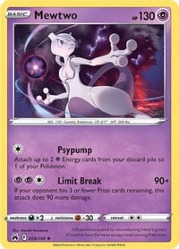 Mewtwo (Holo) - Crown Zenith - Near Mint
