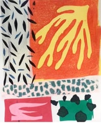 Image 4 of Matisse Cut-out Style Gelliprinting  on 01/05/26 at Clevedon Craft Centre 