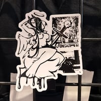 Image 2 of Bunny Demon/Wolf Angel Sticker