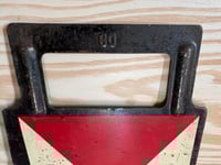 Image 3 of Vintage (1960s) German Deutsche Bahn (DB) Zugschluss Shield Tran Sign