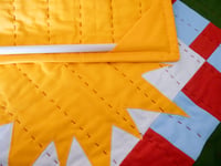 Image 3 of Bright spark Wallhanging- Avocado and Terracotta