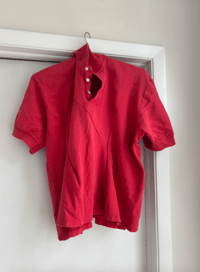 Image 3 of Diamond Polo Red