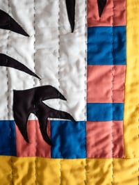 Image 4 of Swallow Wall hanging- Mustard Yellow