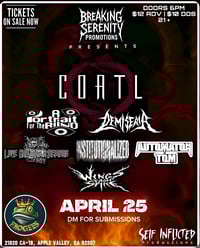 April 25 | Coatl | Froggies Bar