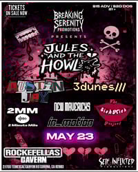 May 23 | Jules & The Howl | Rockefellas 