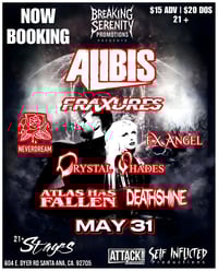 May 31 | Alibis | Stages | 