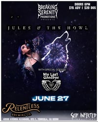 June 27 | Jules & The Howl | Relentless Brewing 