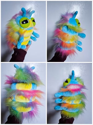 Fuzzy Wuzzy Caterpillar Hatchling!! ☆With Glow In The Dark Features!☆
