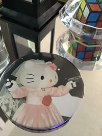 Image 1 of Say Hello To My Little Friend Kitty Pin