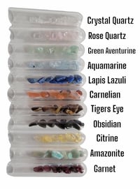 Image 5 of Personalized Name on Rice Crystal Necklace