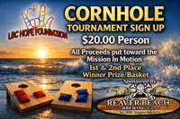 Reaver Beach Event Cornhole Signup