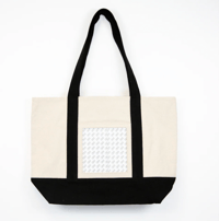 Image 4 of Needlepoint Canvas Boat Tote Bag