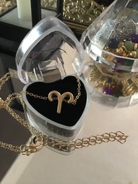 Aries Sign Necklace 