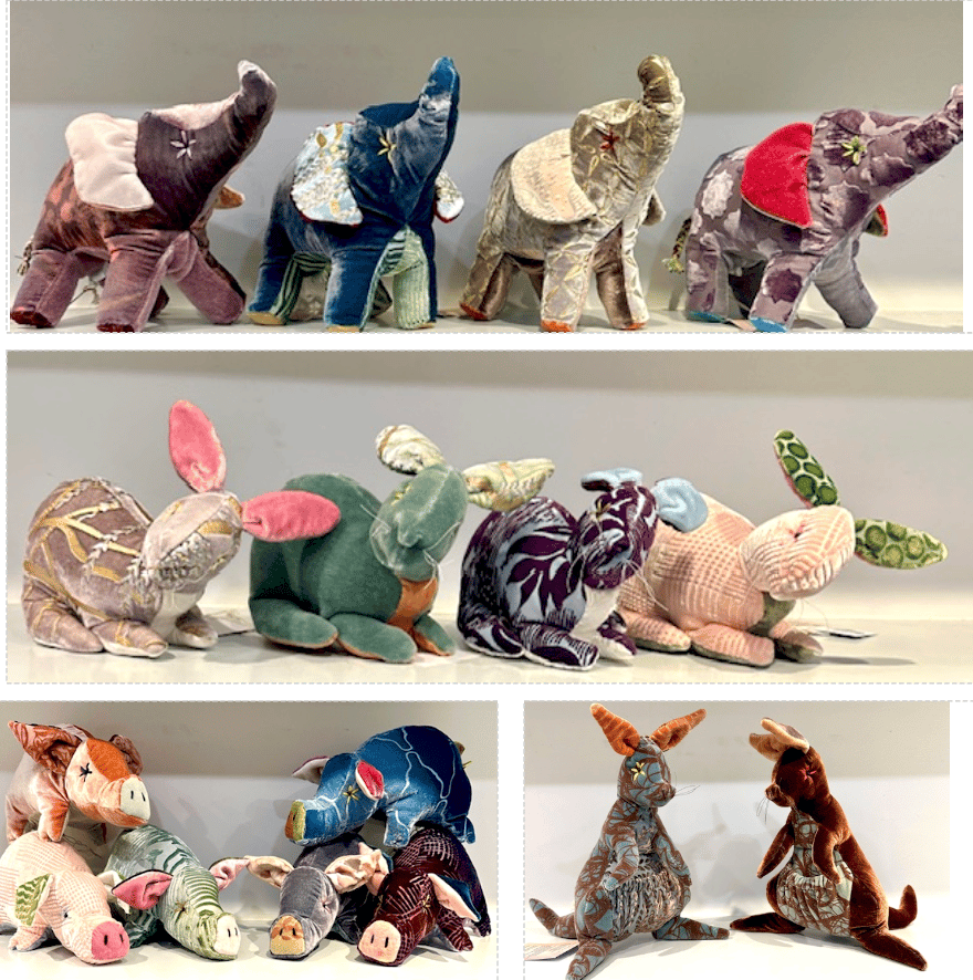 One Of A Kind Velvet Animals- SS'26 NEW DELIVERY! - Image 1 of 5