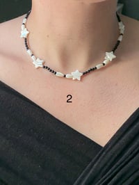 Image 2 of (Shooting) Stars in Pearl or Blue Goldstone