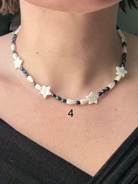 Image 4 of (Shooting) Stars in Pearl or Blue Goldstone